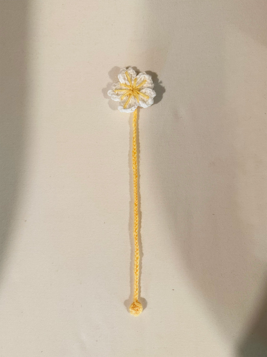 Athr Handmade Crochet Flower Bookmark